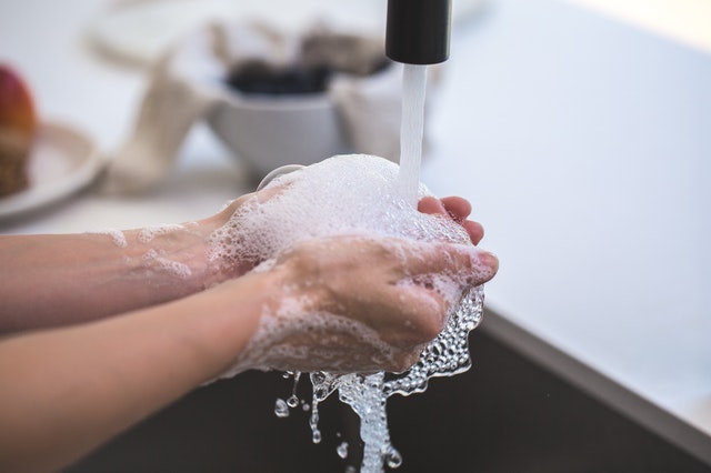 washing your hands